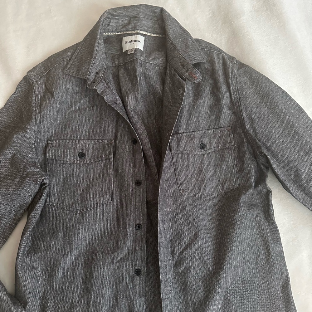 Goodfellow & Co. Charcoal Button-Up Shirt